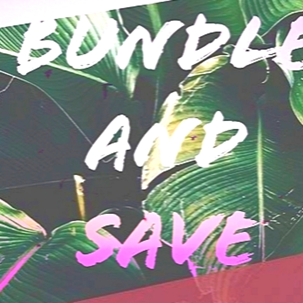 Bundle items together and save more $!